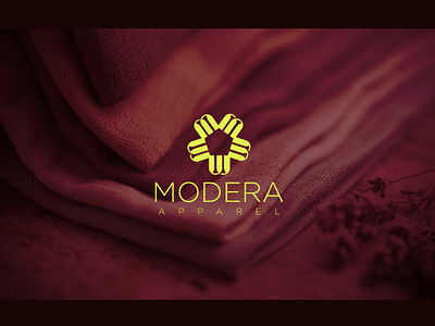 Modera Apparel branding brand logo identity