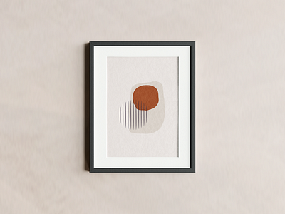 Shapes 3 art print