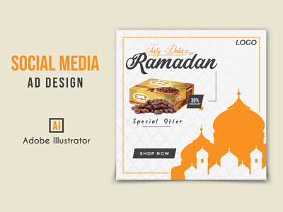 Ramadan Social Media Ad Design