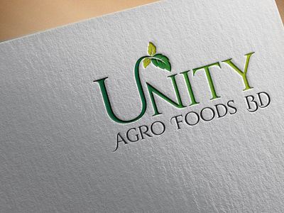 Unity Agro Foods Logo Design