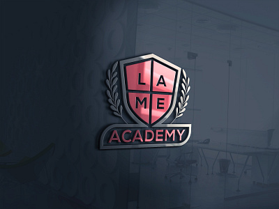 Lame Academy Logo Design brand design brand identity branding design graphic design illustrator logo logo design logodesign logodesigner