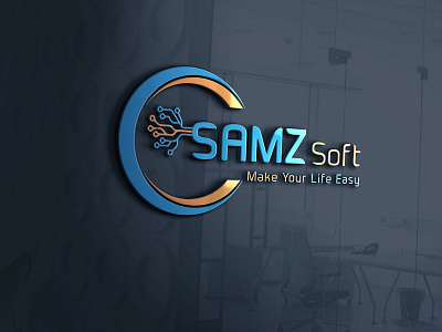 Samz Mockup 1 design logo