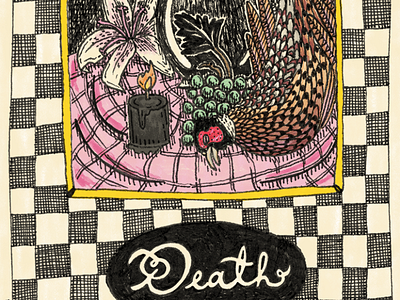 Death comic design drawing humor illustration illustrator micron sketchbook