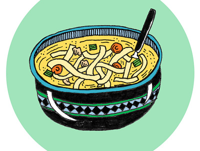 Soup comic design drawing humor illustration illustrator logo micron sketchbook soup spot illustration ui