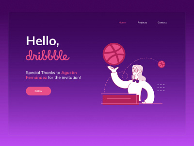 Hello Dribbble!