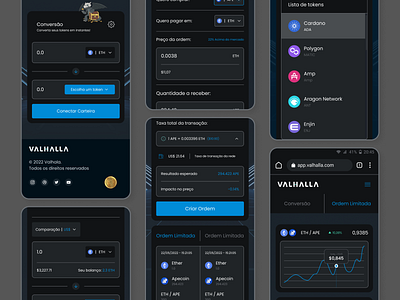 NFT Marketplace - Crypto - Games/Art/Photography 3d animation app black crypto daos dark dark mode defi design illustration landing page logo marketplace mobile app nft ui uiux web design website