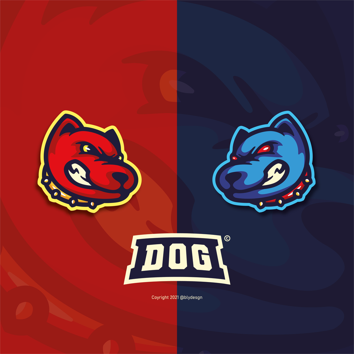 Dog eSport Logo (Concept) by bLy on Dribbble