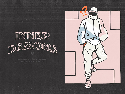 Inner Demons apparel demon illustration kith type