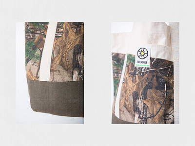 OpenDaily Grocery Bag camo grocery tote
