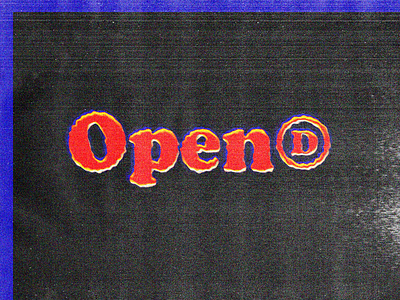 Open chrome opendaily text typography