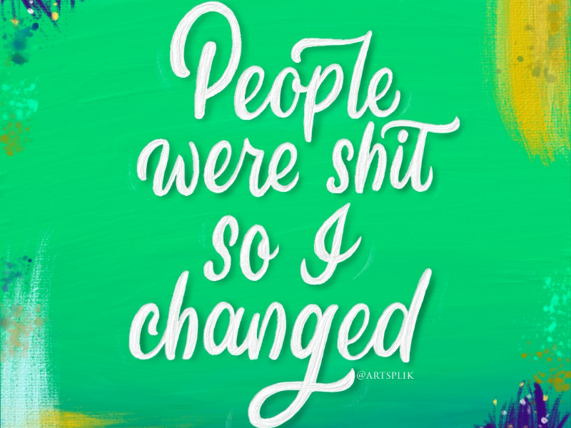 Another moody lettering adobe fresco introvert moody handlettering modern calligraphy lettering calligraphy typography
