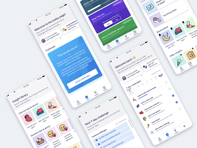 Health app design app design health mobile ui ux