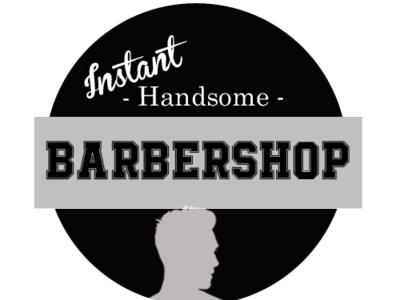 Instant Handsome Parlor Logo logo design