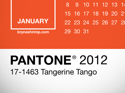 Pantone 2012 Lock Screen Calendar calendar colors ios iphone pantone wallpaper