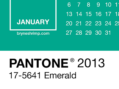 Pantone 2013 Lock Screen Calendar 2013 calendar iphone pantone wallpaper