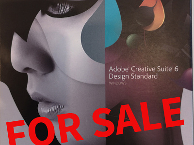 FOR SALE: Adobe Creative Suite 6 Design Standard adobe illustrator adobe indesign adobe photoshop
