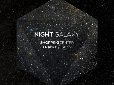 Night Galaxy Flyer Poster abstract club flyer futuristic galaxy light music night party poster print psd