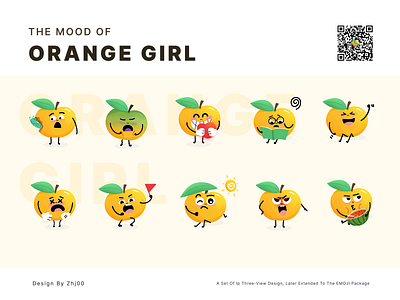 The mood of Orange girl