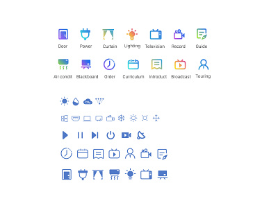 Smart classroom icon for app app icon