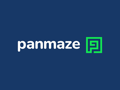 Panmaze brand branding concept design identity illustration logo logomark vector