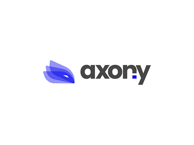 Axony brand branding concept design identity logo logomark vector