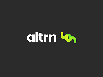 Altrn brand branding concept design identity logo logomark vector