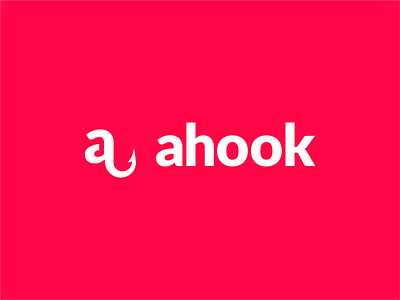 Ahook brand branding concept design identity logo logomark vector