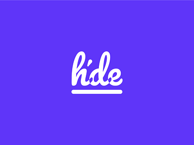 Hide