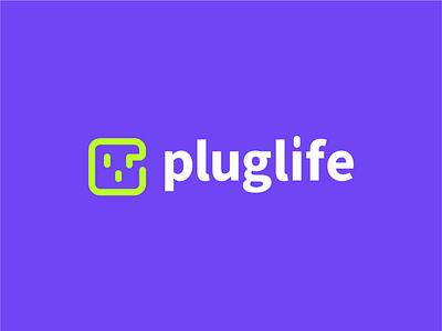 Pluglife brand branding concept design identity logo logomark vector