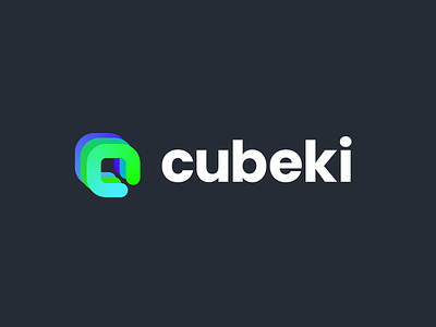 Cubeki brand branding concept design identity logo logomark vector