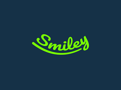 Smiley brand branding concept design identity logo logomark vector