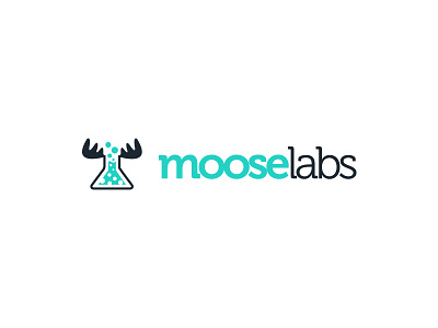 Mooselabs Complete brand icon identity logo moose