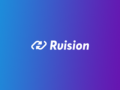 Rvision brand indentity logo logomark