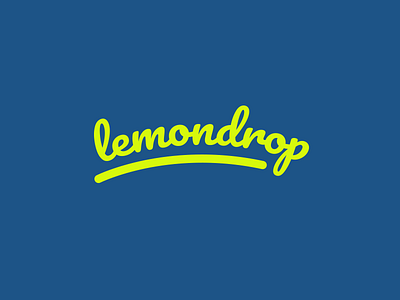 Lemondrop V2 brand icon identity lemon logo wordmark