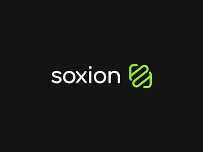 Soxion brand concept identity logo logomark