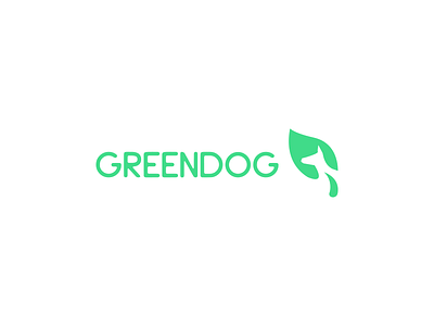 Greendog concept identity identity branding logo