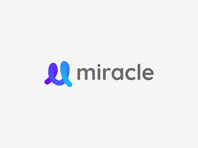 Miracle blend concept logo