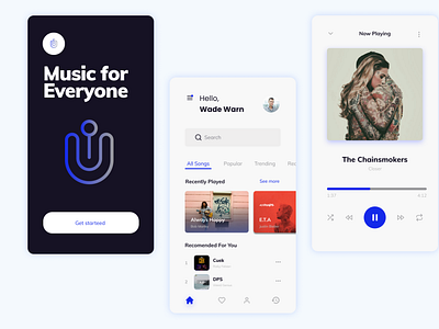 Music player app