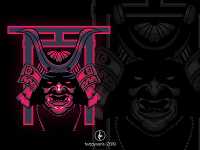 SAMURAI artwork artwork logo