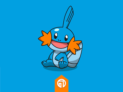 Mudkip Vectorial illustration