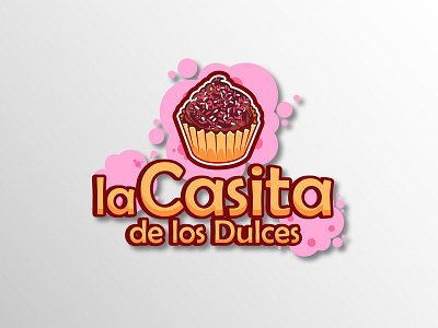 La Casita de los Dulces logo concept