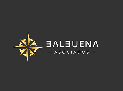 BALBUENA ASOCIADOS logo proposal elegant illustrator innovation lawer logo moderno simple design