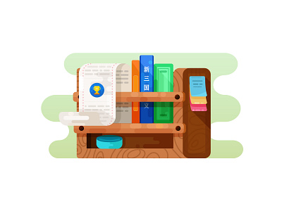 BookShelf illustration