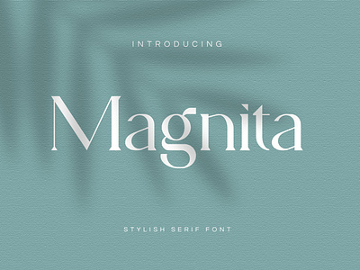 MAGNITA Serif Font