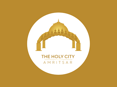 02 - Weekly Warm Up - Hometown Amritsar hometown statubrew sticker design stickers vector vectorart weekly warm up