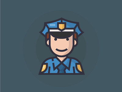 Police by eucalyp on Dribbble