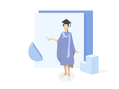 Graduated illustration ui