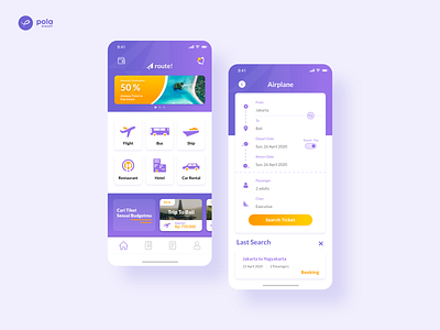 Route! Your Destination - UI UX Design