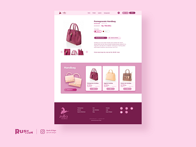 Zulfa Muslima - Muslim Women's Fashions Website ecommerce ecommerce app ecommerce design mobile app mobile app design mobile design mobile ui online shop online store ui design ui ux ux design web design web ui ux website design