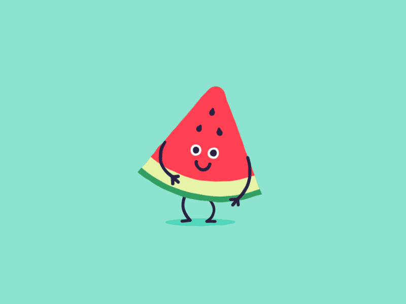 Snapp - Dance the longest night - Watermelon after effects animation app character dance design illustration loop motion design motion designer motion graphics watermelon über